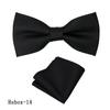 Corbata Vintage para Hombre de Negocios Pañuelo de Bolsillo Traje Camisa de Vestir Lazo Cuello Poliéster Patrón Roto Lazo