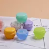 Tarro de crema blanco 8g, tarro con forma de hongo, tarro de crema facial rosa, tarro de ungüento 8ml, estuche de lápiz labial verde, tarro transparente para mascarilla facial
