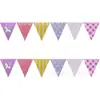Banderines Triangulares de Colores para Fiestas de Cumpleaños de Bebé, Banderines Decorativos para Guarderías, Fabricante de Banderines Triangulares de Colores