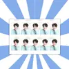 Mercancía de apoyo para fans para el encuentro con Wang Junkai, foto de identificación de 1 pulgada, mismo estilo que en Douyin