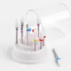 Máquina de Broca de Unha com 48 Furos Ponta de Caneta Pequena Caixa de Armazenamento, Caneta Broca de Unha de Ponta Pequena, Base da Caixa da Máquina de Broca Agora Disponível