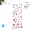 Pegamento Fantasía Coreano Sticker Cristal Estampado en Caliente Transparente Estéreo Decorativo Libro de Mano Material Sticker para Teléfono Móvil Sticker Libro de Mano