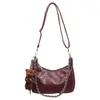 Bolso Cruzado Casual Versátil para Mujer, Bolso de Hombro Único Tipo Dumpling, Gran Capacidad, Estilo Retro Simple, Nuevo para Otoño 2026