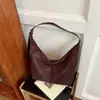 Bolso de Terciopelo Gamuzado Bolso de Mujer Otoño Nuevo Estilo Popular Color Sólido Bolso de Hombro Único Cruzado Casual Gran Capacidad Bolso para Viajes al Trabajo
