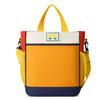 Mochila escolar para estudiante de primaria con logo impreso, portátil, para colgar, bolsa tutorial con estampado, mochila de arte infantil para entrenamiento y clases de recuperación