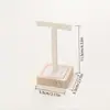 Envío Transfronterizo Soporte de Exhibición de Joyería de Madera Maciza para Pendientes y Aretes, Accesorios de Fotografía de Pendientes de Exhibición y Artículos de Exhibición