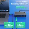 Cargador de Nitruro de Galio de 300W 20V5A Estación de Carga de Alta Potencia para Teléfono Móvil Tablet Laptop Computadora de Escritorio