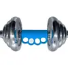 Agarre Potente Mancuerna de Gimnasio Exterior Deportes Específicos para Adultos Cubierta de Mango de Silicona Antideslizante Equipo de Fitness