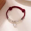 Pulseira Ajustável Xizang Estilo Étnico Transfronteiriça, Joia de Pulseira Trançada Exquisita Feita à Mão Vintage