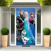 Tela de Fondo Nueva para Halloween Transfronteriza Cubierta de Puerta Popular de Gama Alta para Escena de Fiesta en Interiores y Exteriores Tela Colgante Personalización