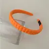 Nueva Diadema de Esponja para Lavado Facial de Color Caramelo Accesorios para el Cabello Diadema Rejilla de Burbujas
