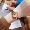 Reloj de Prueba Retro para Mujer Estudiante Ins Alto Valor Lujo Ligero Fragancia Británica Esfera Pequeña Reloj de Cuarzo para Mujer