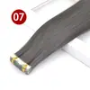 Extensiones de Cabello de Colores, Mechas, Extensiones de Cabello Lisas, Extensiones de Cabello Sin Costuras, Extensiones de Cabello de Colores para Colgar en la Oreja