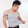 Comércio exterior verão colete masculino esportivo fitness elástico base sem mangas colete masculino XX0123