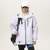 Chaqueta de Montañismo para Exteriores Desmontable Tres en Uno Invierno 2025 Estilo Pareja Multicolor Opcional Chaqueta Nueva