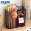 Cesta de Armazenamento para Tapete de Yoga com Rodas, Rack de Armazenamento para Equipamentos Esportivos e de Fitness, Suporte para Halteres, Rack de Armazenamento para Raquetes de Badminton e Bola de Basquete