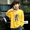 Camiseta Tendência Bonita Fashionável Manga Longa para Meninos Temporada Primavera Outono 2026 Estilo Coreano Infantil Bebê Desenho Algodão Puro Camada de Base Top T