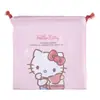 Bolsa con cordón de poliéster bolsa con cordón linda de dibujos animados bolsa de almacenamiento de viaje bolsa de cosméticos estudiante ins bolsa de toalla impresa