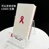 Soporte de Exhibición de Información de Acrílico Personalizado, Soporte de Escritorio Portátil Engrosado, Se Puede Personalizar el Logotipo, Soporte de Exhibición de Acrílico de Alta Transparencia