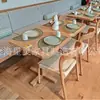 Restaurante Temático, Casa de Té, Asientos en Cabina, Sofá, Mesa de Comedor, Establecimiento de Comida Estilo Industrial Comercial, Cafetería, Mesa y Sillas de Comedor de Ratán