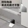 Raspador de Esquina de Acero Inoxidable Herramienta de Construcción de Barro Diatómico para Esquinas Interiores y Exteriores Herramienta para Raspar Masilla y Pintar