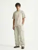 Ropa de Hombre Jie Zhan Pantalones Funcionales Impermeables de Pierna Curva 26 Otoño Nueva Marca de Moda Exteriores Sueltos Casuales de Pierna Ancha