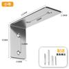Suporte Triangular de Aço Inoxidável para Venda por Atacado Impermeável e à Prova de Ferrugem Suporte Laminado de Parede Espessado Suporte de Carga para Armário Pesado