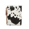 2025 Nueva Cartera para Mujer Pequeña Fresca Multifunción Patrón Cocodrilo Tarjetero Estilo Coreano Portátil Plegable Corta Monedero