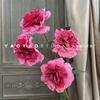 Serie rojo rosa materiales de flores artificiales Más vendido rojo rosa salón de bodas pasillo de flores artificiales decoración arreglo floral fabricante flores artificiales al por mayor