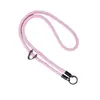 Cordão Colorido Trançado para Celular Adequado para Câmera Esportiva Alça de Pescoço Acessórios para Celular Cordão Anti-perda para Câmera