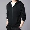Suéter de estudiante sudadera con capucha para hombre primavera y otoño tie-dye color degradado abrigo cárdigan estilo Hong Kong holgado top moderno ropa