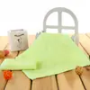Fábrica de toallas de Shenzhen directa toalla facial para niños de fibra de bambú toalla para babas toalla de mano algodón bebé pañuelo para bebé
