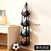 Bolsa de Pendurar para Armazenamento de Bolas Doméstico, Camada Múltipla para Basquete, Futebol, Vôlei, Organizador de Capacete, Bolsa de Rede de Armazenamento Montada na Parede, Grande Capacidade