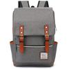 Comercio Exterior Nueva Mochila para Computadora de Gran Capacidad Bolsa de Lona para Viaje al Aire Libre Mochila Personalizada de Moda Retro para Hombres y Mujeres