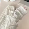 Xiaohongshu y Douyin: Nueva colección Otoño/Invierno de conjuntos de pijama de algodón nube a cuadros para mujer con copas incorporadas, adecuados para ventas transfronterizas