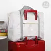 Bolsa de almacenamiento de viaje de gran capacidad aprobada por influencers, portátil y plegable, se puede acoplar al asa de un carrito