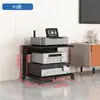 Gabinete Amplificador Multicapa para Sala de Estar Hogareña Estante Móvil para Altavoces Mezclador Soporte de Almacenamiento para Cine en Casa