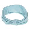 Moda Europeia e Americana Versátil Malha de Algodão Nó Largo Elástico Esportivo Lenço de Cabeça Faixa de Cabeça para Yoga Acessório de Cabelo Feminino Patchwork