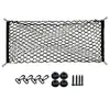 Bolsa de Red Vertical de Aislamiento para Maletero de Coche SUV Almacenamiento de Doble Capa para Maletero Red Fija Antideslizante Anticolisión para Equipaje