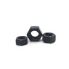 Tuerca hexagonal externa de alta resistencia, tuerca de tornillo ennegrecido, tuerca GB6170, tuerca M3-M72, tuerca hexagonal de grado 8.8