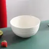 Tigela de Palha de Trigo 15cm Tigela Criativa para Arroz Tigela de Sopa Doméstica Tigela para Macarrão Instantâneo de Estudante Conjunto de Talheres Pequeno Presente Transfronteiriço