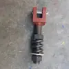 Parafuso Telescópico Forjado Reforçado com Manga de Borracha Parafuso de Ajuste de Corrente de Serviço Pesado Acessórios para Gancho de Porta Traseira de Caminhão Basculante