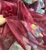 Tela de organza transparente fina suave ropa vestido falda de tul cortina de gasa tela de fondo de boda hilo de hadas hecho a mano
