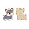 Acessórios fofos de cachorrinho transfronteiriços mais vendidos Pingente de colar de liga DIY Corrente de celular Chaveiro Ornamento artesanal