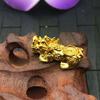 Novos acessórios de joalheria banhados a ouro que preservam a cor, contas de provérbio de seis palavras de 10 mm, acessórios de contas redondas de moeda de cobre DIY, joalheria de ouro areia