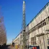 Estrutura de Torre de Chaminé de 15m para Dessulfurização e Desnitrificação, Estrutura de Torre de Proteção Fixa para Tubo de Chaminé, Aço Angular Q235 Galvanizado a Quente Anticorrosão