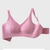 Sutiã push-up sem costura plus size para comércio exterior transfronteiriço, sem aro, com suporte lateral e fecho frontal para mulheres