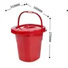 Taburete de Inodoro de Plástico para Personas Mayores y Mujeres Embarazadas, Asiento de Inodoro Simple y Portátil, Taburete para Inodoro de Sentadilla, Escupidera para Interiores