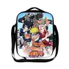Bolsa de Almuerzo Naruto Aislada para Niños Estudiantes Bolso Cruzado Bolsa de Hombro de Dibujos Animados Bolsa Portátil para Picnic