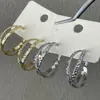 Pendientes de aro de metal con forma de cruz elegantes de estilo coreano, estilo minimalista y fresco, sencillos y a la moda, pendientes únicos y personalizados para mujer